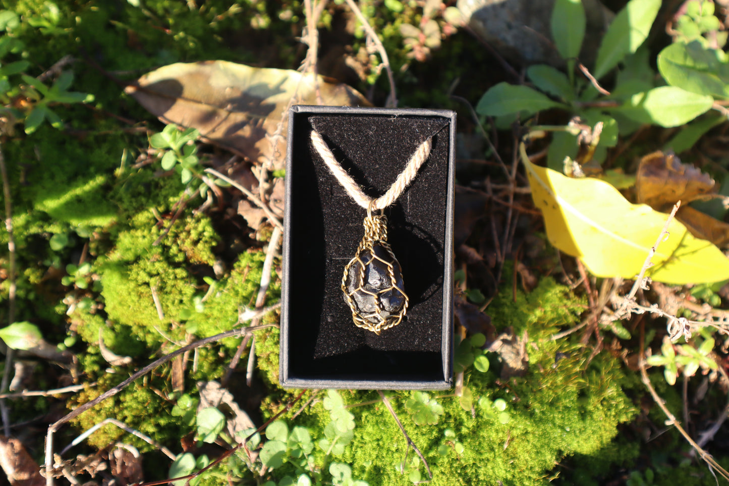 Matā Obsidian Pendant | Earth Medicine | Protection & Clarity | 100% Handmade