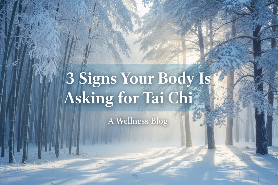 Three Signs Your Body Is Asking for Tai Chi