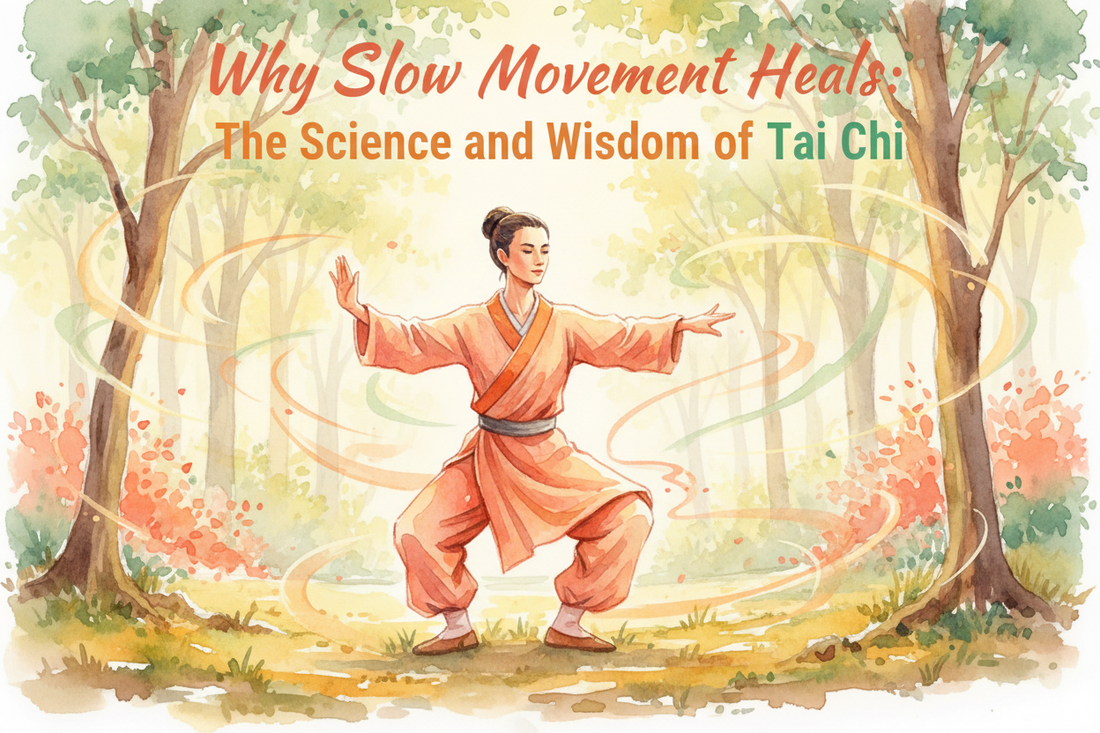 Why Slow Movement Heals: What Tai Chi Teaches Us About Strength, Balance and Longevity