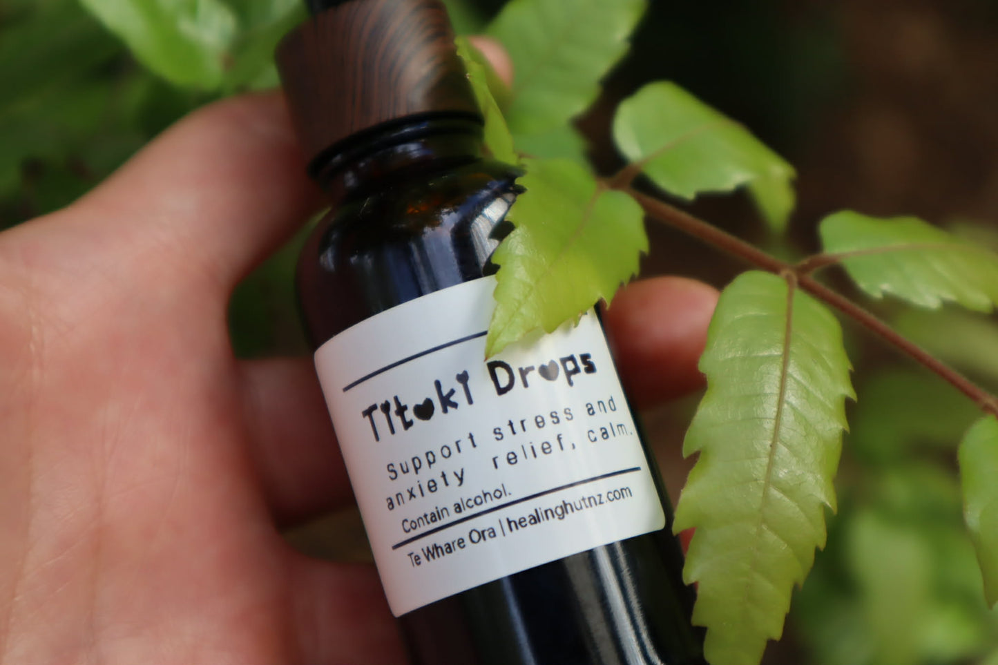 Tītoki Drops — Deep Calm & Grounding(30ml)