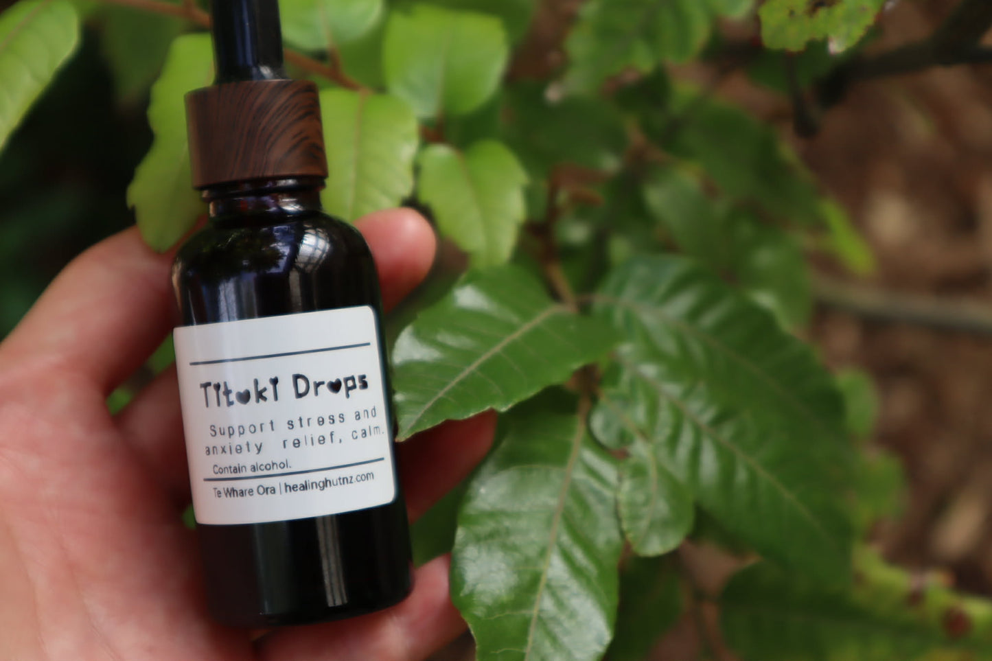 Tītoki Drops — Deep Calm & Grounding(30ml)