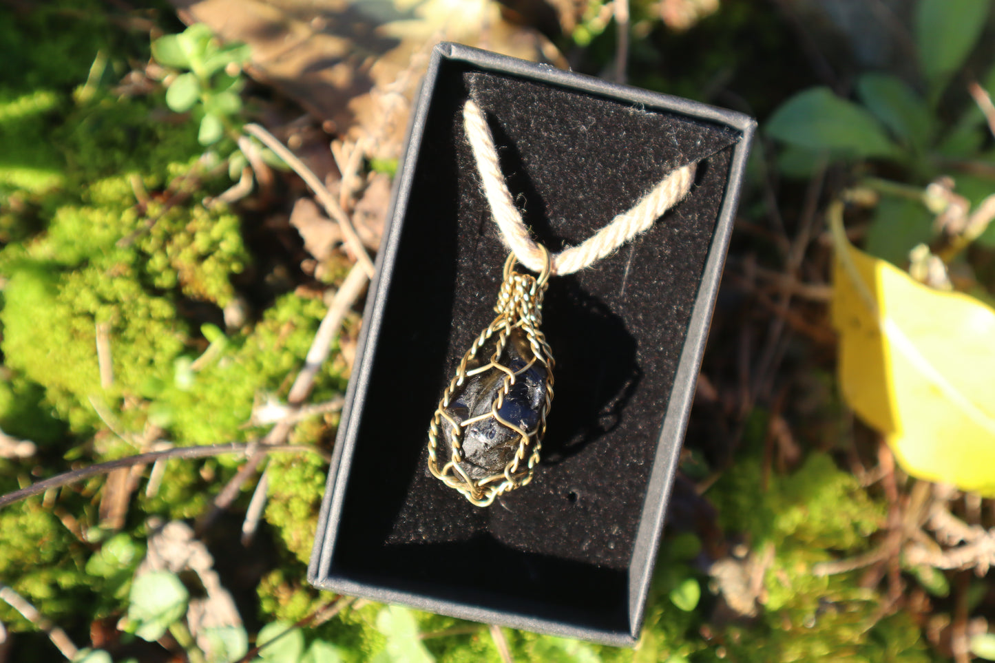 Matā Obsidian Pendant | Earth Medicine | Protection & Clarity | 100% Handmade