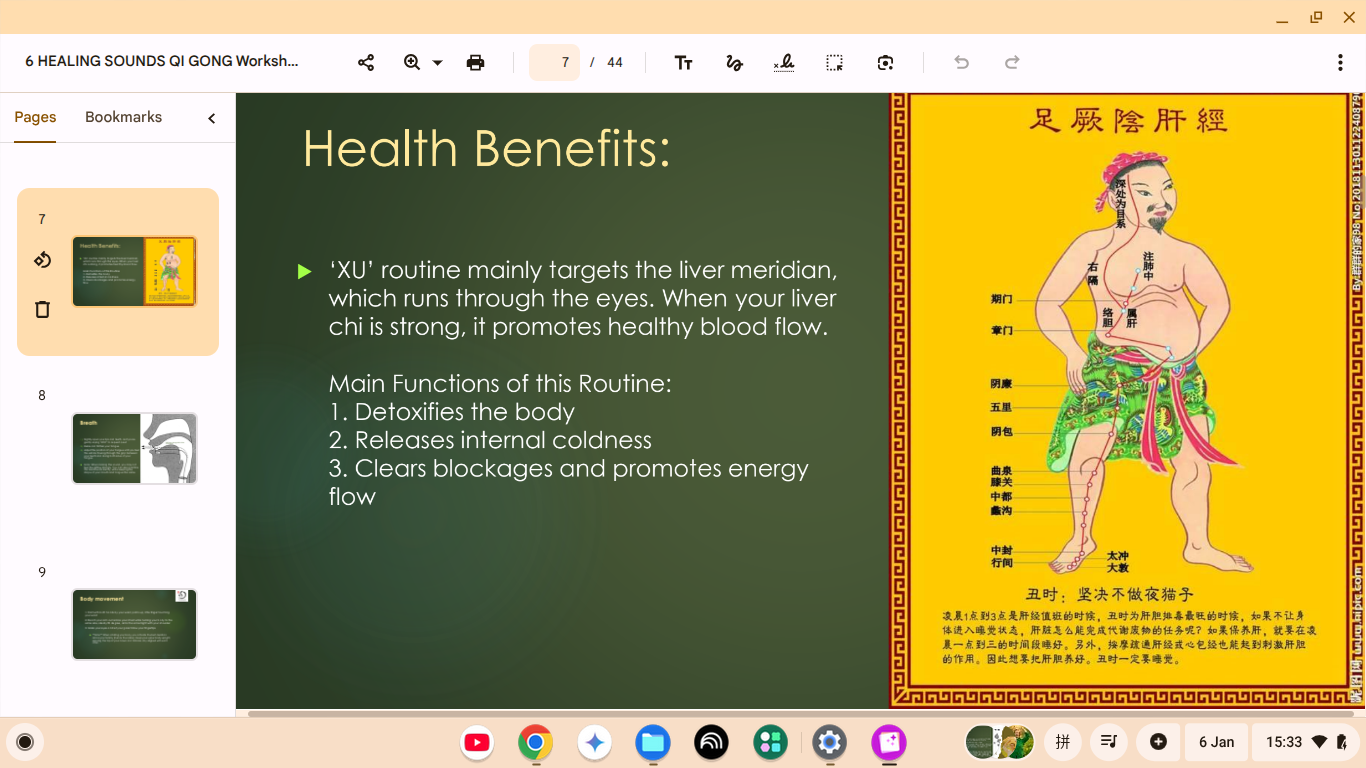 Six Healing Sounds Qigong Guide [43 Pages]