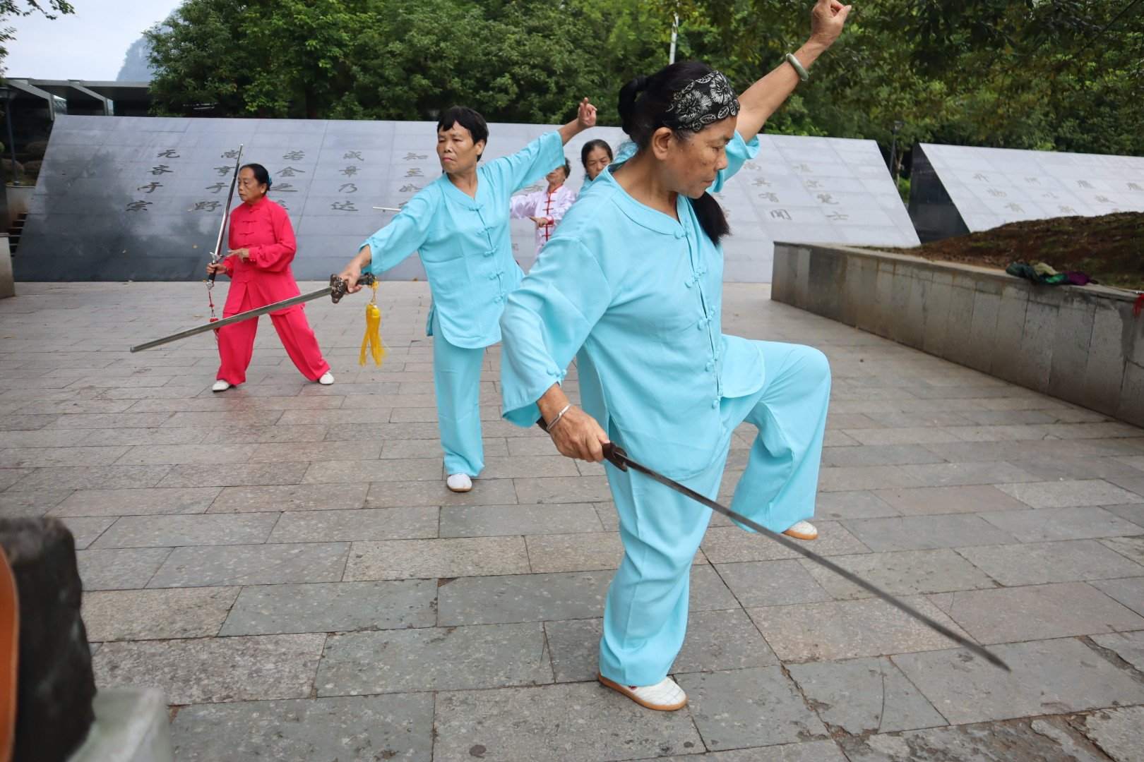 Tai Chi Sword-Balance Pose-The Healing Hut