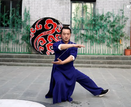 Tai Chi with waterbowl on top-not for beginers